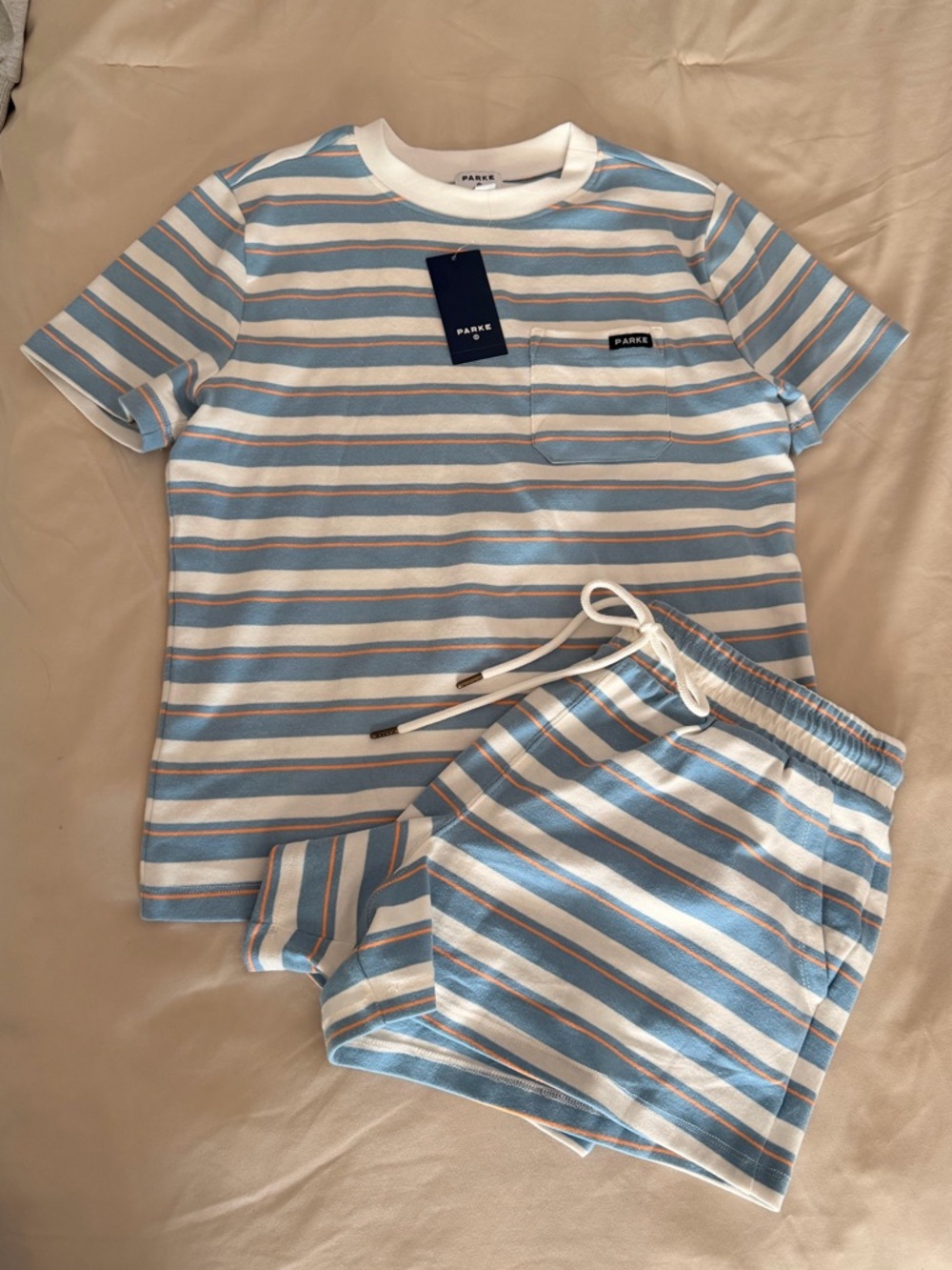Parke x Target Striped Lounge Set